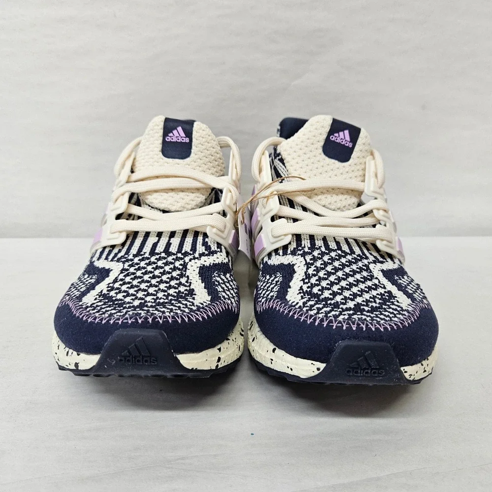 Adidas Ultraboost 5.0 DNA W Running Shoes GV8736 Navy White Purple Womens Size 6